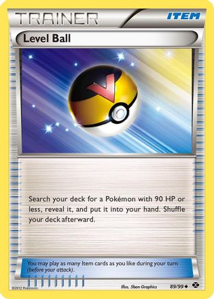 Level Ball 89/99 - Next Destinies Reverse Holofoil