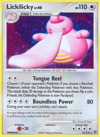 Lickilicky 12/132 - Secret Wonders Holofoil