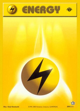 Lightning Energy 109/111 - Neo Genesis Unlimited