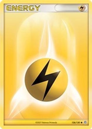 Lightning Energy 126/130 - Diamond and Pearl Reverse Holofoil
