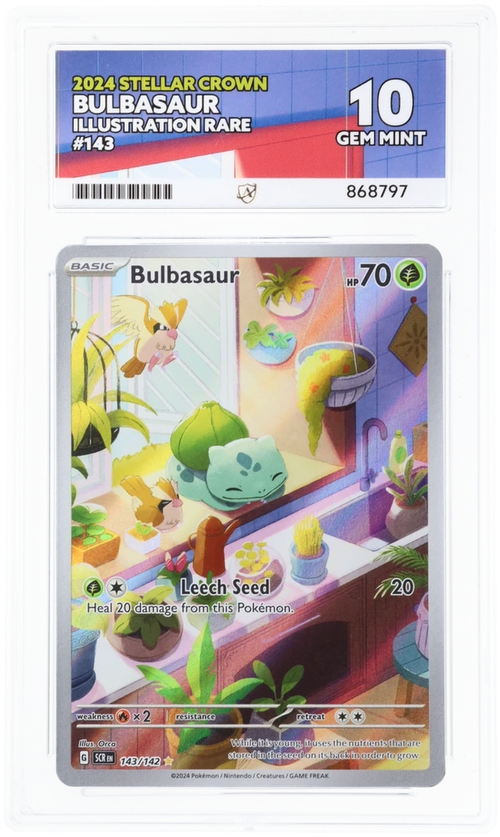 Bulbasaur - ACE 10   (Front)