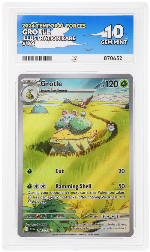 ACE 10 - Grotle - 164/162 - Temporal Forces - Pokemon