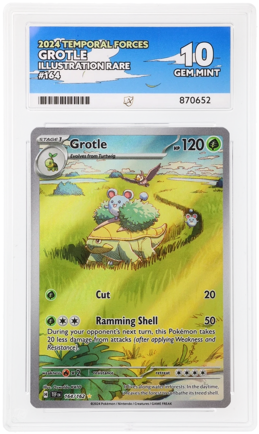 ACE 10 - Grotle - 164/162 - Temporal Forces - Pokemon