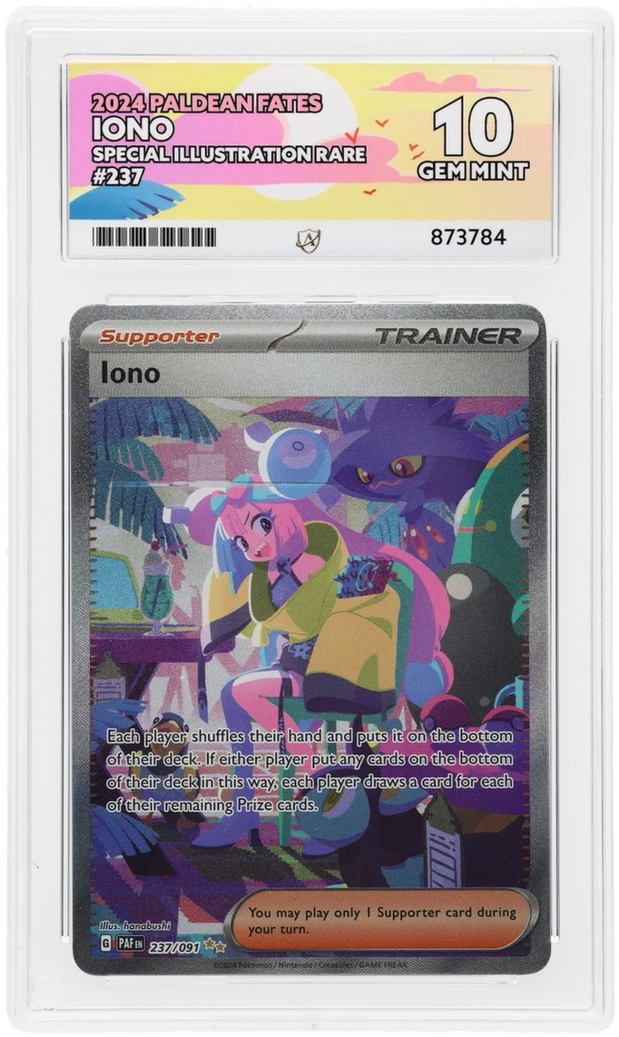 ACE 10 - Iono - 237/091 - Paldean Fates - Pokemon