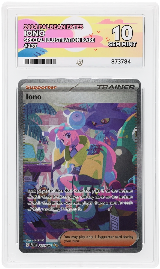 ACE 10 - Iono - 237/091 - Paldean Fates - Pokemon