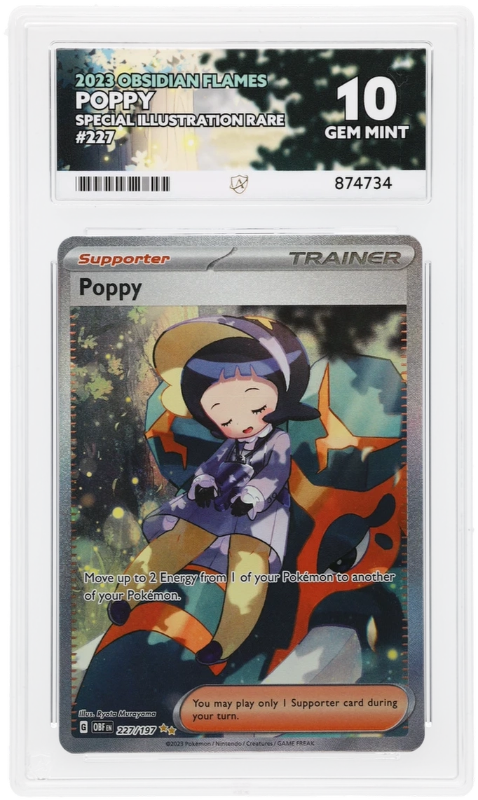 ACE 10 - Poppy - 227/197 - Obsidian Flames - Pokemon