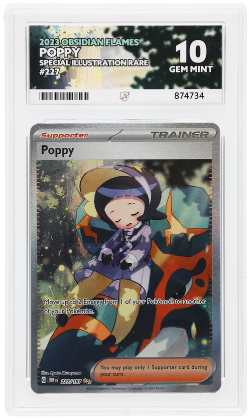 ACE 10 - Poppy - 227/197 - Obsidian Flames - Pokemon