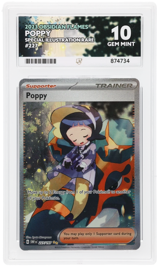 ACE 10 - Poppy - 227/197 - Obsidian Flames - Pokemon