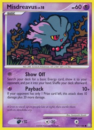 Misdreavus 107/146 - Legends Awakened