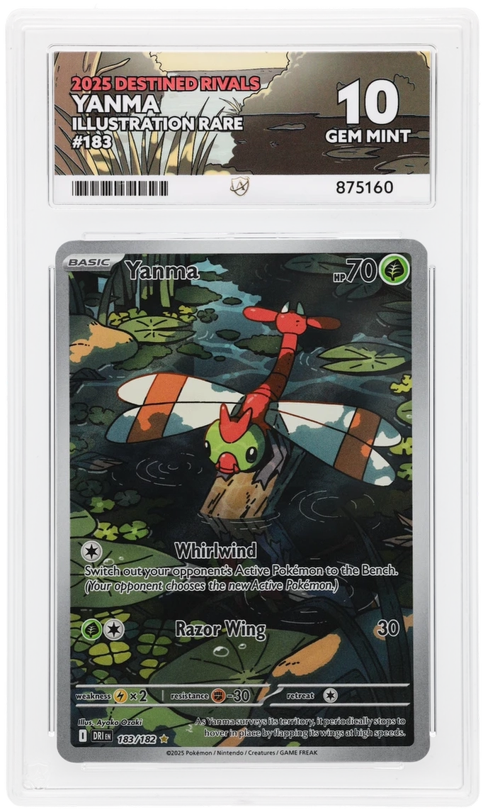 ACE 10 - Yanma - 183/182 - Destined Rivals - Pokemon