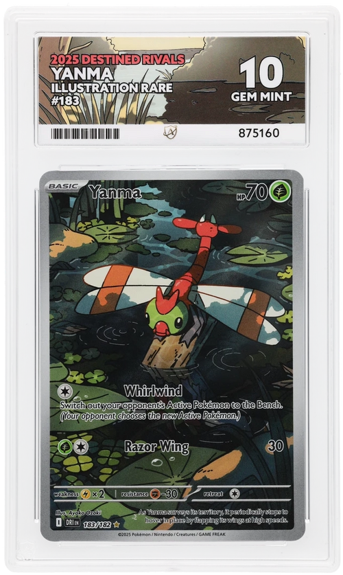 ACE 10 - Yanma - 183/182 - Destined Rivals - Pokemon
