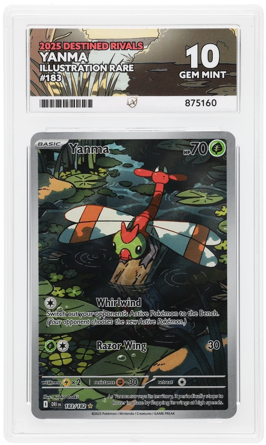 ACE 10 - Yanma - 183/182 - Destined Rivals - Pokemon
