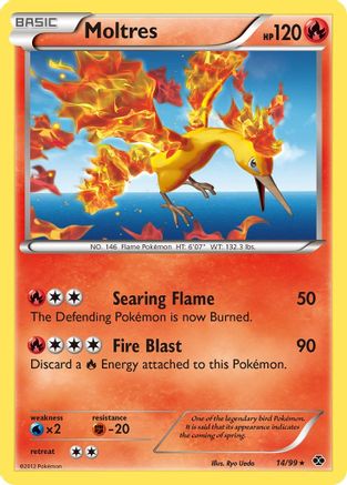 Moltres 14/99 - Next Destinies Holofoil