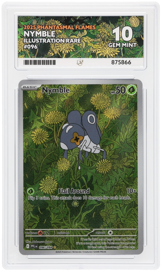 ACE 10 - Nymble - 096/094 - Phantasmal Flames - Pokemon