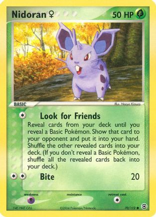 Nidoran ♀ 70/112 - FireRed & LeafGreen