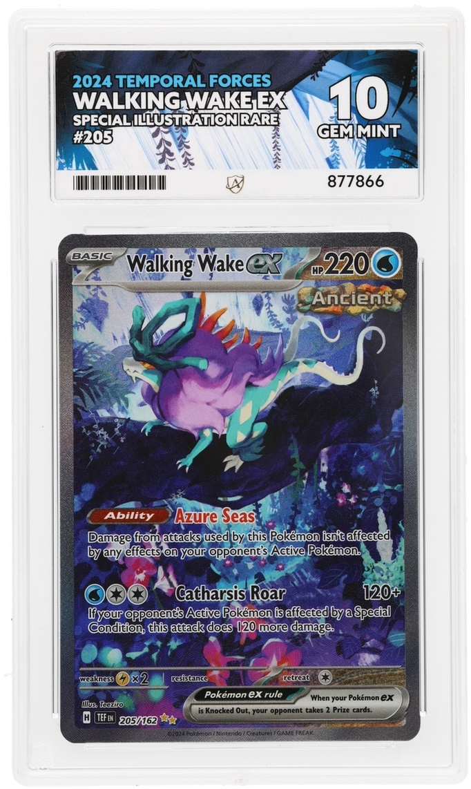 ACE 10 - Walking Wake ex - 205/162 - Temporal Forces - Pokemon