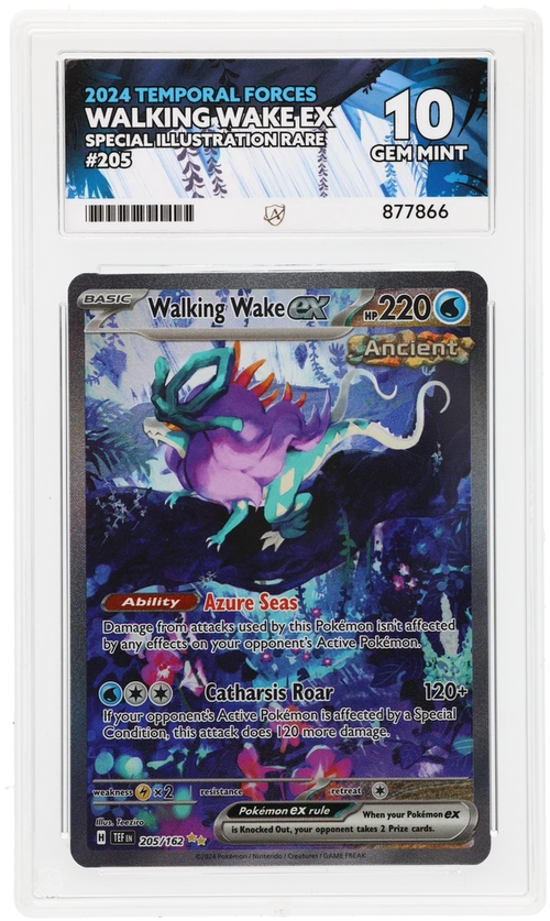 ACE 10 - Walking Wake ex - 205/162 - Temporal Forces - Pokemon