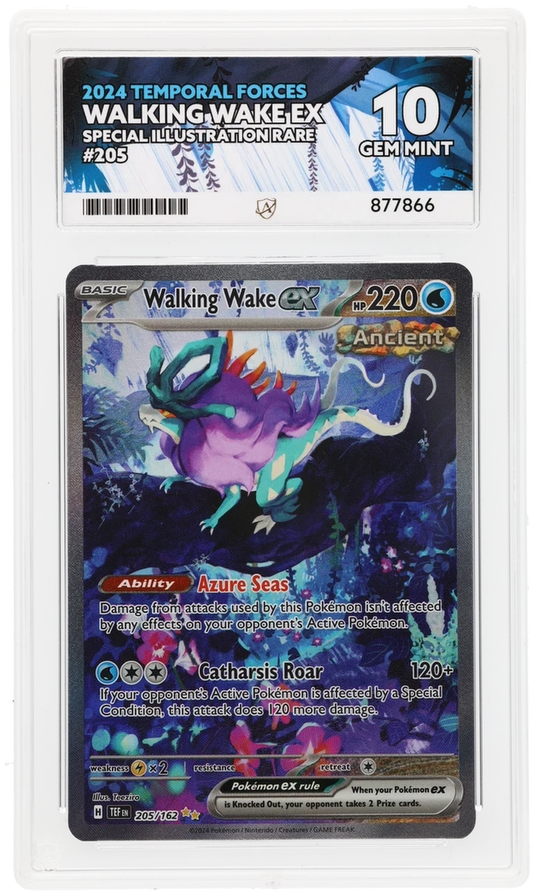 ACE 10 - Walking Wake ex - 205/162 - Temporal Forces - Pokemon