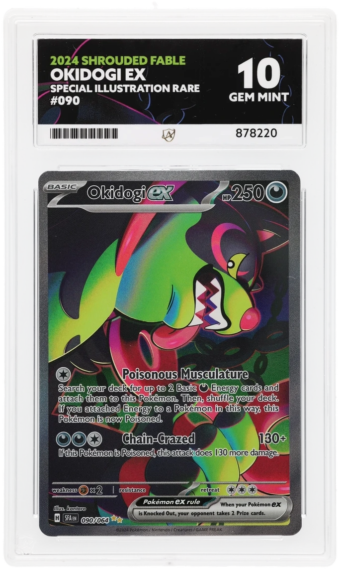 ACE 10 - Okidogi ex - 090/064 - Shrouded Fable - Pokemon
