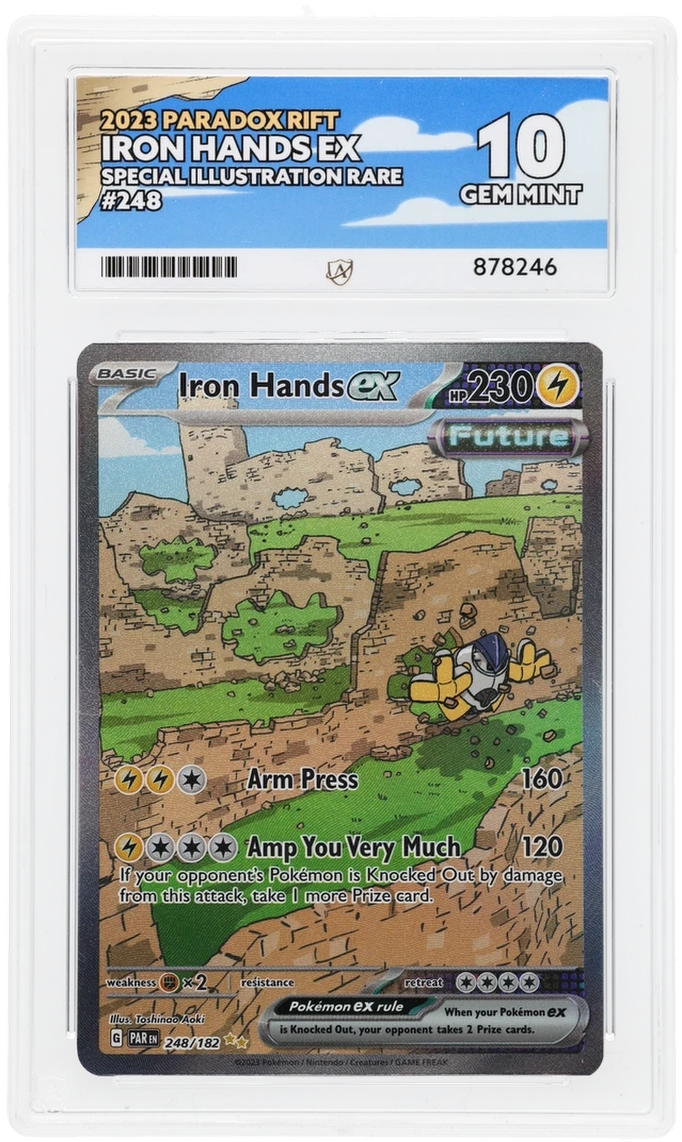 ACE 10 - Iron Hands ex - 248/182 - Paradox Rift - Pokemon