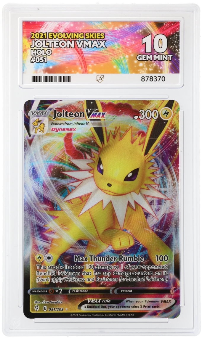 ACE 10 - Jolteon VMAX - 051 - Evolving Skies - Pokemon