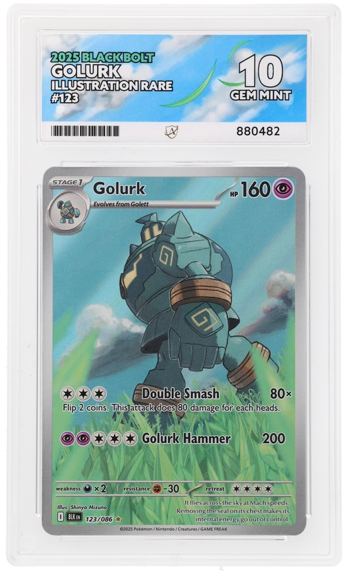 ACE 10 - Golurk - 123/086 - Black Bolt - Pokemon