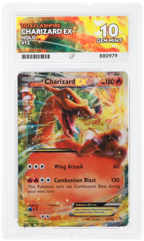 ACE 10 - Charizard EX - 12/106 - Flashfire - Pokemon