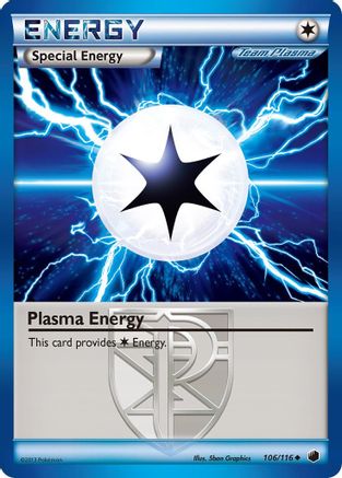 Plasma Energy 106/116 - Plasma Freeze Reverse Holofoil