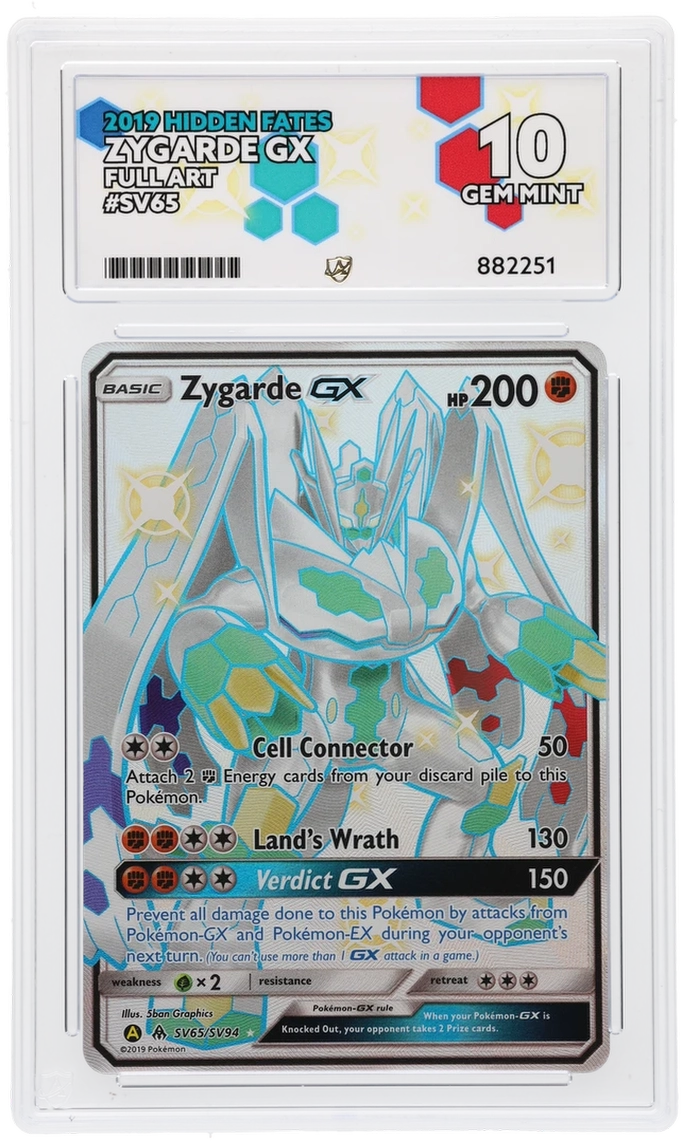 ACE 10 - Zygarde GX - SV65/SV94 - Hidden Fates - Pokemon