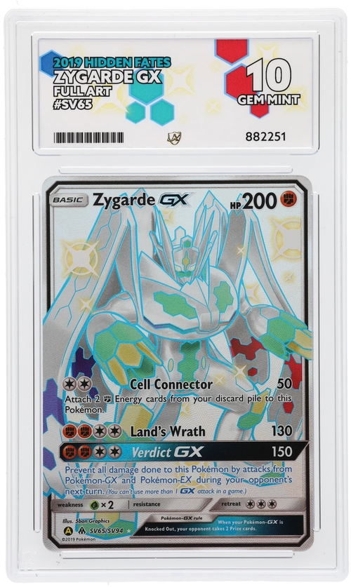 ACE 10 - Zygarde GX - SV65/SV94 - Hidden Fates - Pokemon