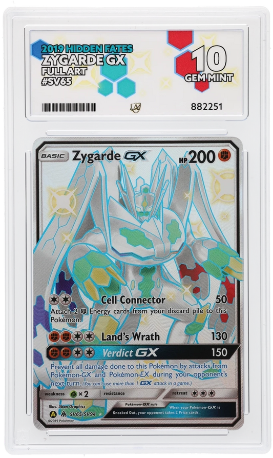 ACE 10 - Zygarde GX - SV65/SV94 - Hidden Fates - Pokemon