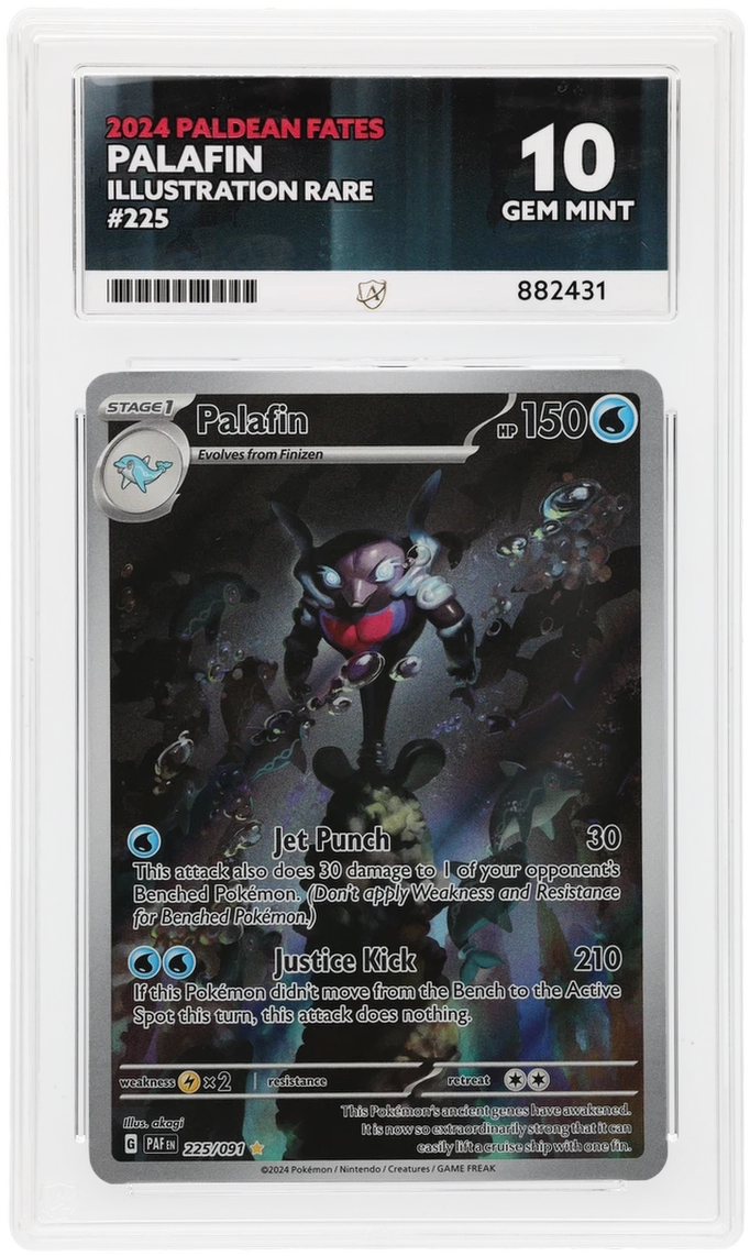 ACE 10 - Palafin - 225/091 - Paldean Fates - Pokemon
