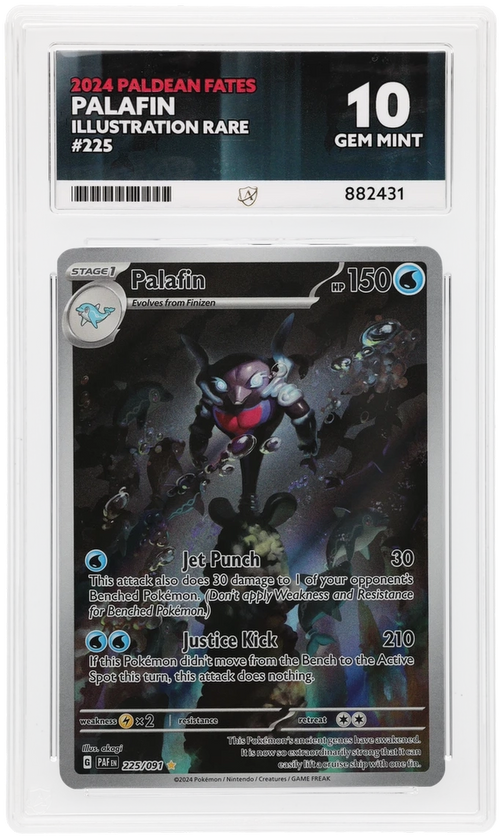 ACE 10 - Palafin - 225/091 - Paldean Fates - Pokemon