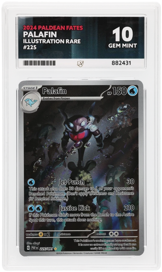 ACE 10 - Palafin - 225/091 - Paldean Fates - Pokemon