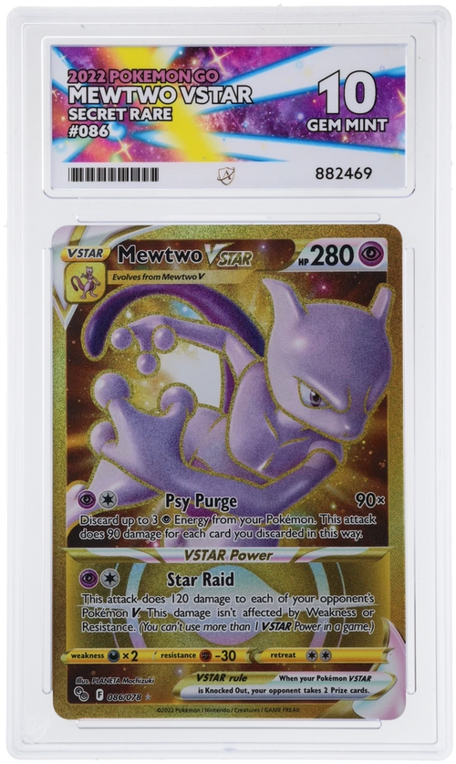 ACE 10 - Mewtwo VSTAR - 086/078 - Pokemon GO - Pokemon