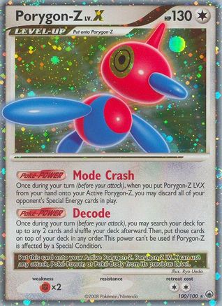Porygon-Z LV.X 100/100 - Majestic Dawn Holofoil