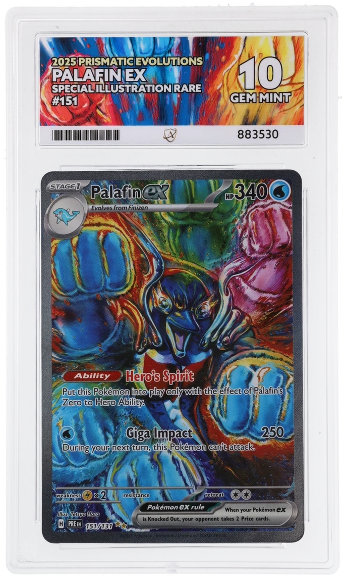 ACE 10 - Palafin ex - 151/131 - Prismatic Evolutions - Pokemon