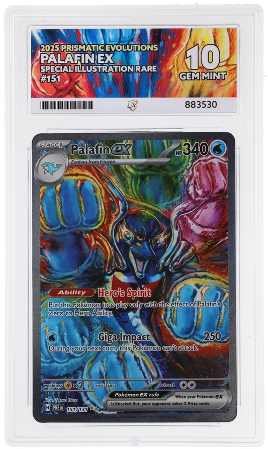 ACE 10 - Palafin ex - 151/131 - Prismatic Evolutions - Pokemon