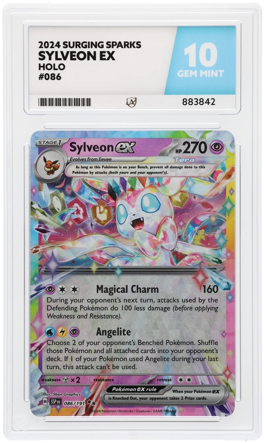 ACE 10 - Sylveon ex - 086/191 - Surging Sparks - Pokemon