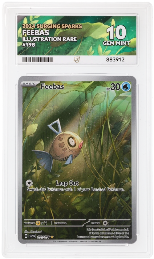 ACE 10 - Feebas - 198/191 - Surging Sparks - Pokemon