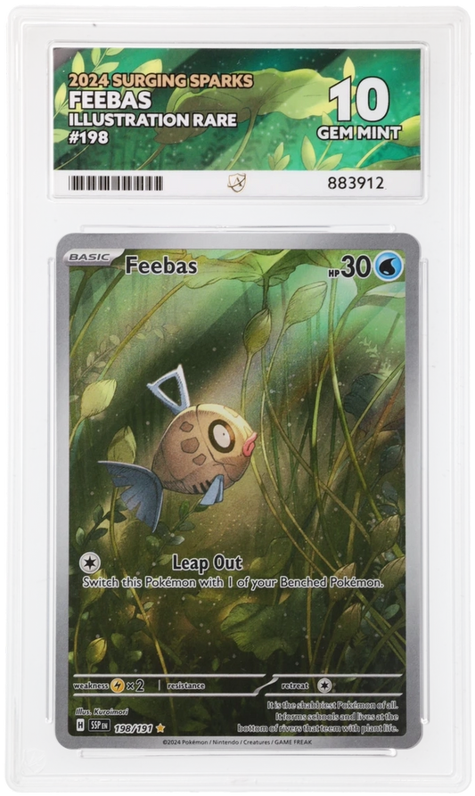 ACE 10 - Feebas - 198/191 - Surging Sparks - Pokemon