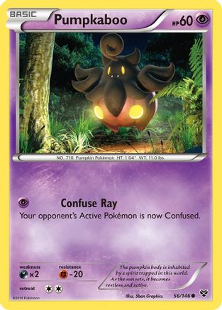 Pumpkaboo 56/146 - XY