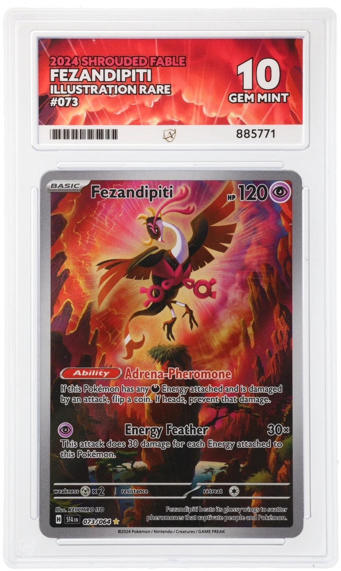 ACE 10 - Fezandipiti - 073/064 - Shrouded Fable - Pokemon