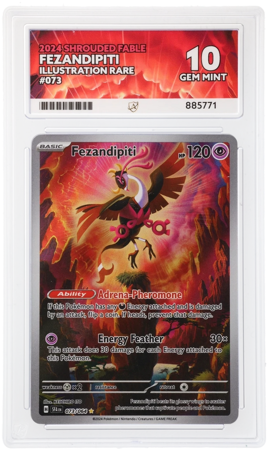 ACE 10 - Fezandipiti - 073/064 - Shrouded Fable - Pokemon