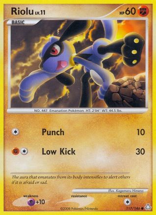 Riolu 117/146 - Legends Awakened Reverse Holofoil