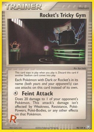 Rocket's Tricky Gym 90/109 - Team Rocket Returns