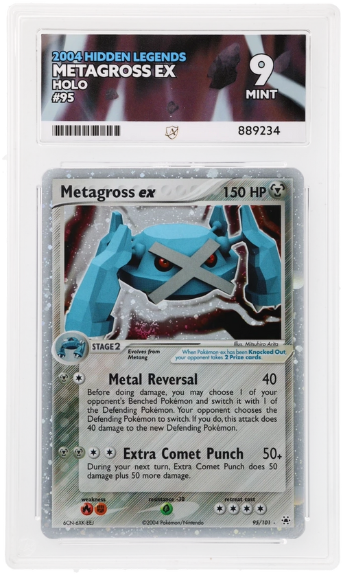 ACE 9 - Metagross ex - 95/101 - Hidden Legends - Pokemon - front