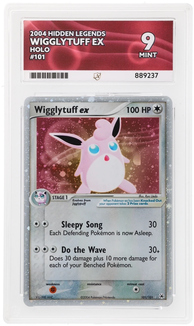 ACE 9 - Wigglytuff ex - 101/101 - Hidden Legends - Pokemon - front