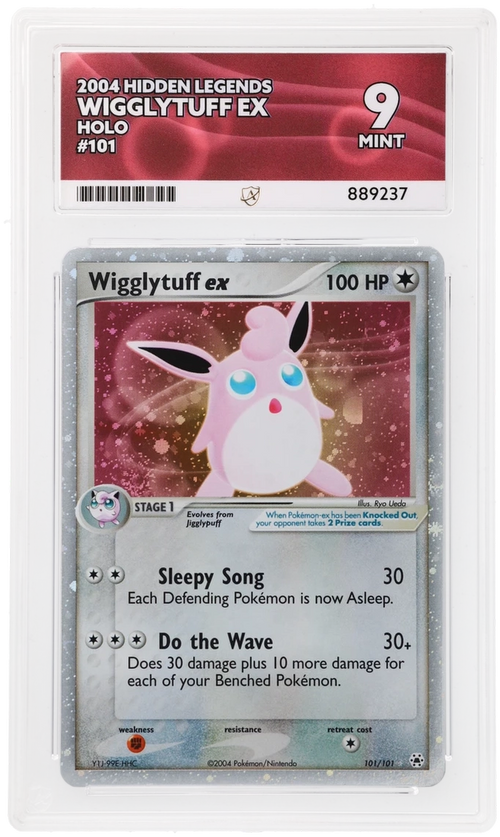 ACE 9 - Wigglytuff ex - 101/101 - Hidden Legends - Pokemon - front