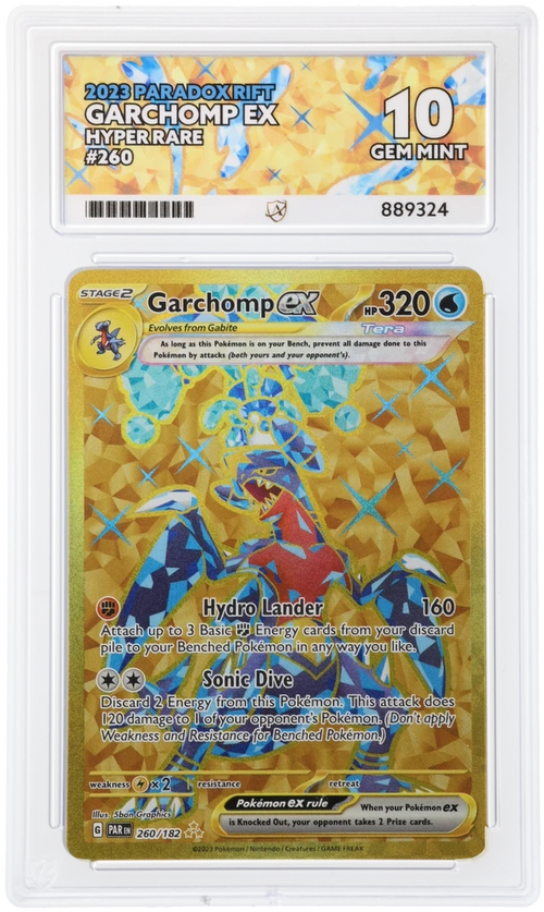 ACE 10 - Garchomp ex - 260/182 - Paradox Rift - Pokemon